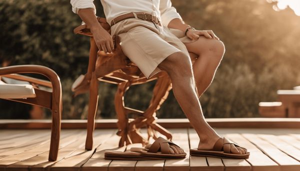 Confort et style avec les claquettes Ralph Lauren pour homme