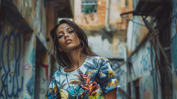 T-shirt imprimé femme : pour un style unique