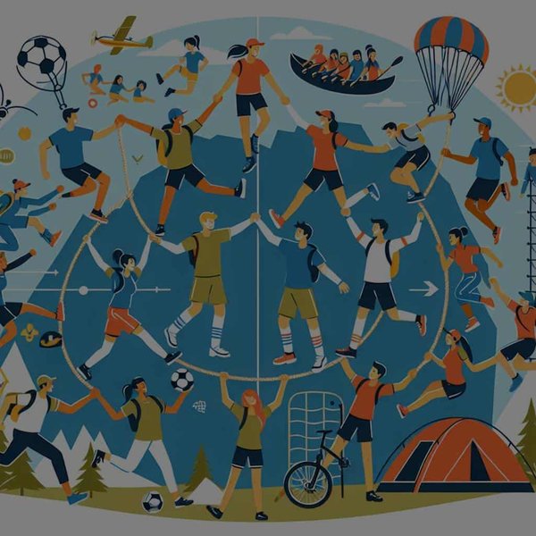 Quelles activités en plein air peuvent renforcer l'esprit d'équipe et la confiance en soi ?